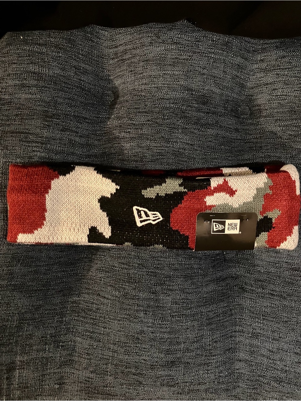Reflective Supreme red camo Headband - Picture 4 of 4